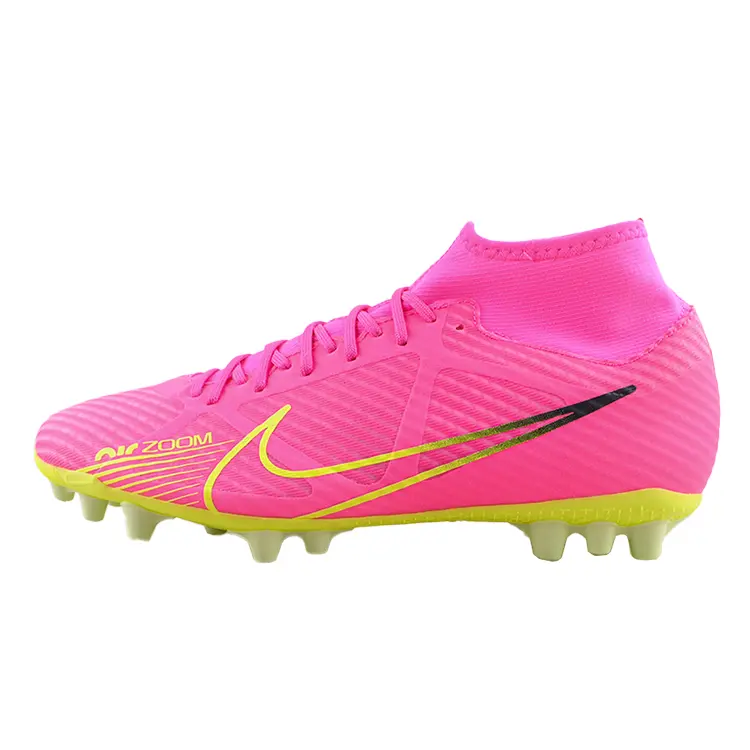 Nike Mercurial Superfly 9 Academy Round Toe Lace-Up AG Soccer Shoes DJ5622-605