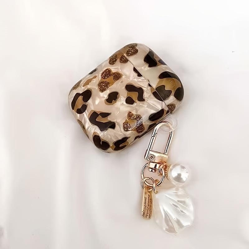 Leopard print suitable for Airpods Pro protective case 3rd generation shell pattern Apple Wireless headphone case 1/2 generation retro Women's high-end feel Instagram style