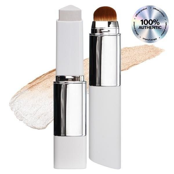Cover Cream Stick V w/ Detachable Brush - Korean Skin Care Color-Changing Foundation Stick with Collagen Capsules (0.45 oz)