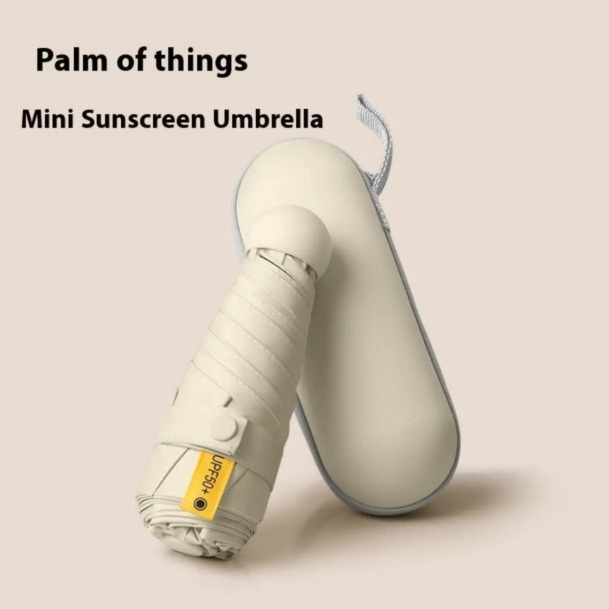 Sunscreen Umbrella, Rain Resistant, Compact, Portable, Foldable, Lightweight Capsule Umbrella, Ideal for Outdoor Use, 1pc, UV Umbrella