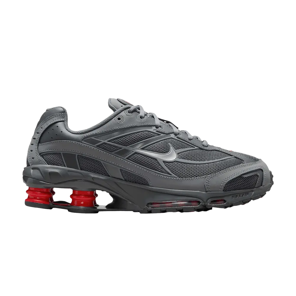 Nike Shox Ride 2 'Smoke Grey University Red' (Unisex) Smoke Grey/Metallic Silver/University Red/Iron Grey/Reflect Silver running shoes IM5999 084