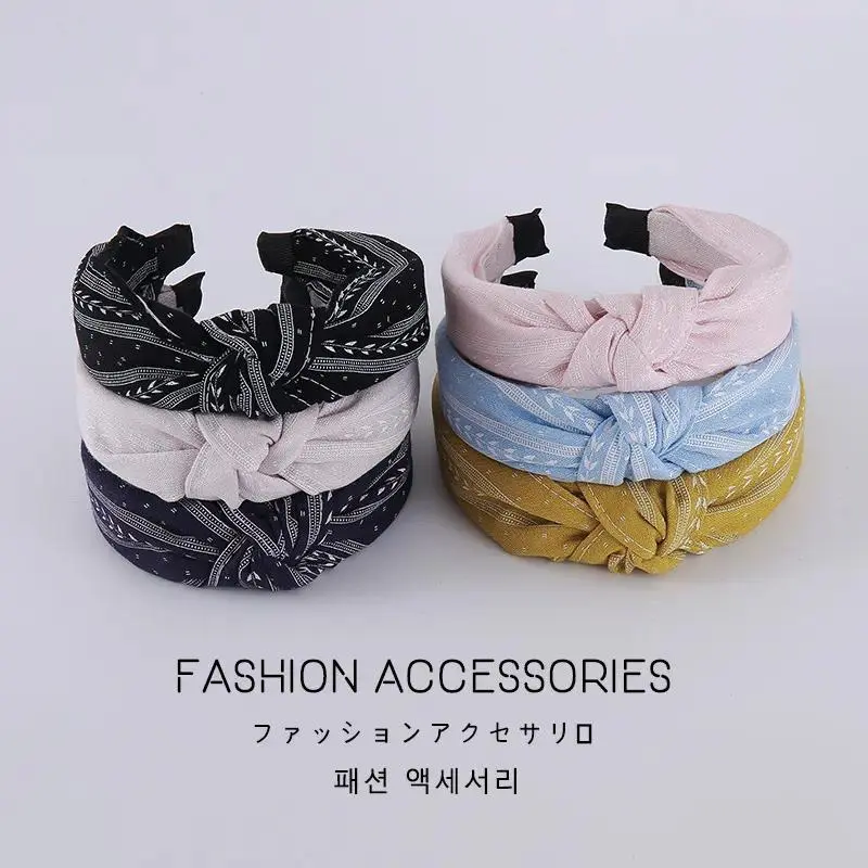 Large Bow Wide Headband Casual Hair Hoop for Women Sweet Stylish Headwear Non Slip Hairband for Outdoor Wear Hair Styling and Daily Use