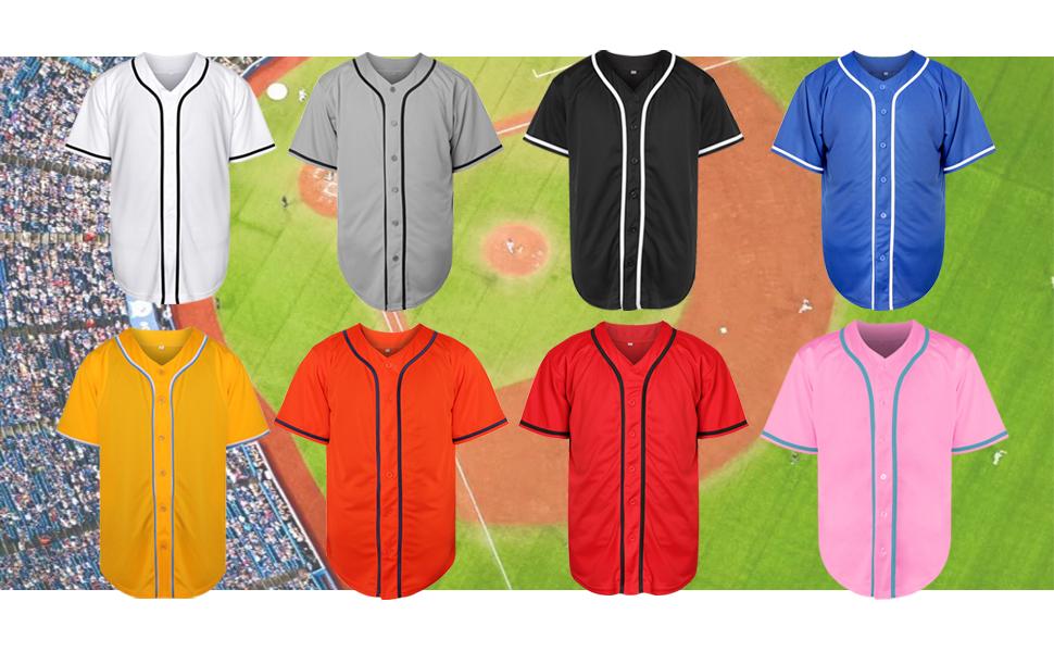 Blank Plain Hip Hop Hipster Baseball Jersey Button Down Shirts Sports Uniforms Men Women Jersey Casual Color Block Men's Short Sleeve Button Up Shirt, Men's Retro Classic Baseball Jersey For Training Competition Party Blank Plain Hip Hop Hipster Baseball Jersey Button Down Shirts Sports Uniforms Men Women Jersey Casual Color Block Men's Short Sleeve Button Up Shirt, Men's Retro Classic Baseball Jersey For Training Competition Party