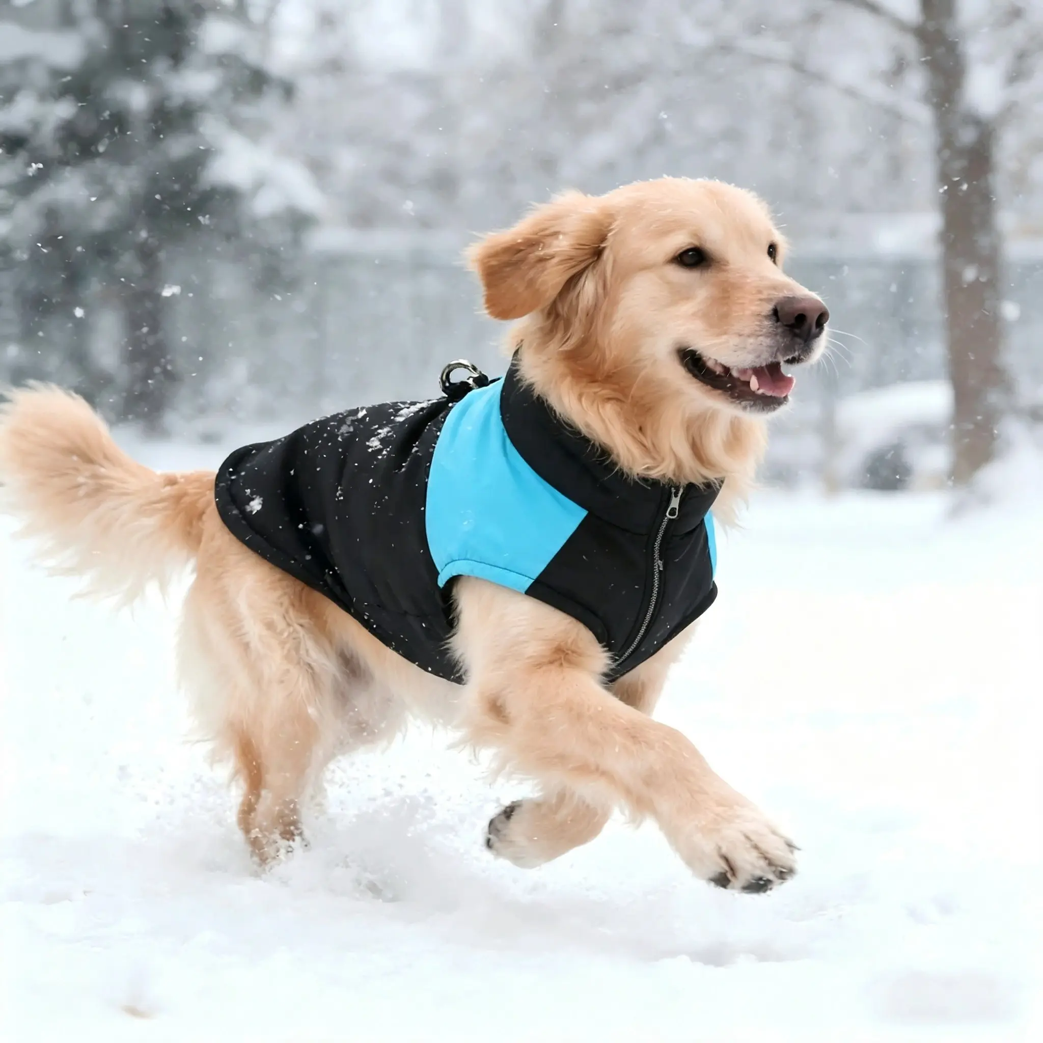 Winter Waterproof Windproof Dog Jacket Coats, Warm Vest Coat for Small Medium Large Dogs, Pet Clothing for Cold Weather, Warm Puppy Coat