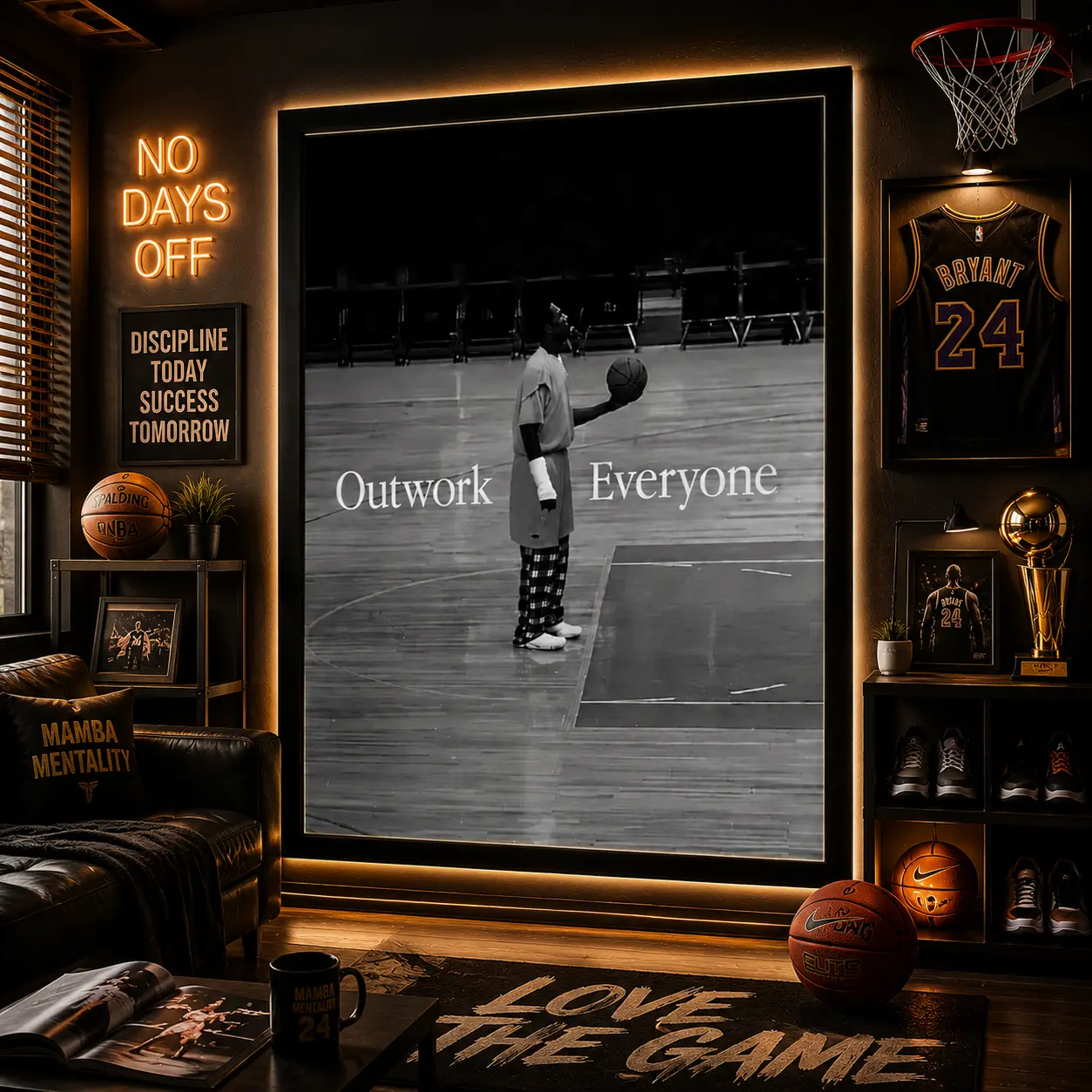 Motivational Poster, Inspirational Wall Art, Home Gym Decor, Basketball Poster, Motivation Wall Art, Motivational Print sassy office modern religious poker photography michael hypebeast large canvas manga bar abstract artistic, Inspirational Canvas Decor