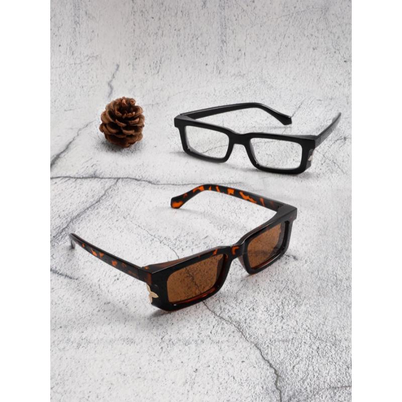 New Minimalist Thick-Framed Square Glasses for Ladies Trendy Individualistic Stylish Photo-Taking Sunglasses Perfect for Unique Style