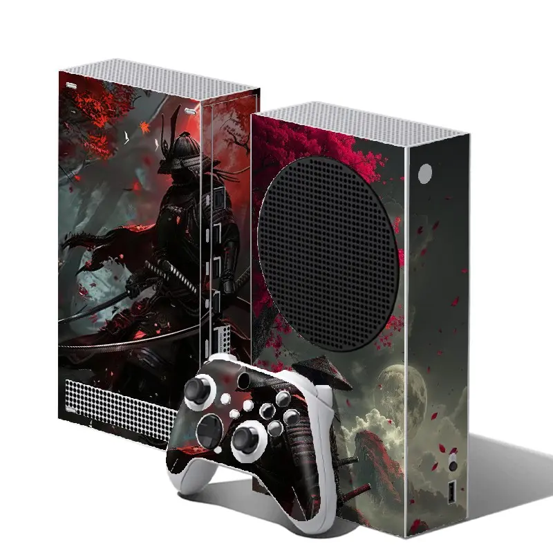 Xbox Series S Sticker, Full Protection Vinyl Film, Waterproof Scratch-Resistant, Easy Removal, Customizable Decorative Cover