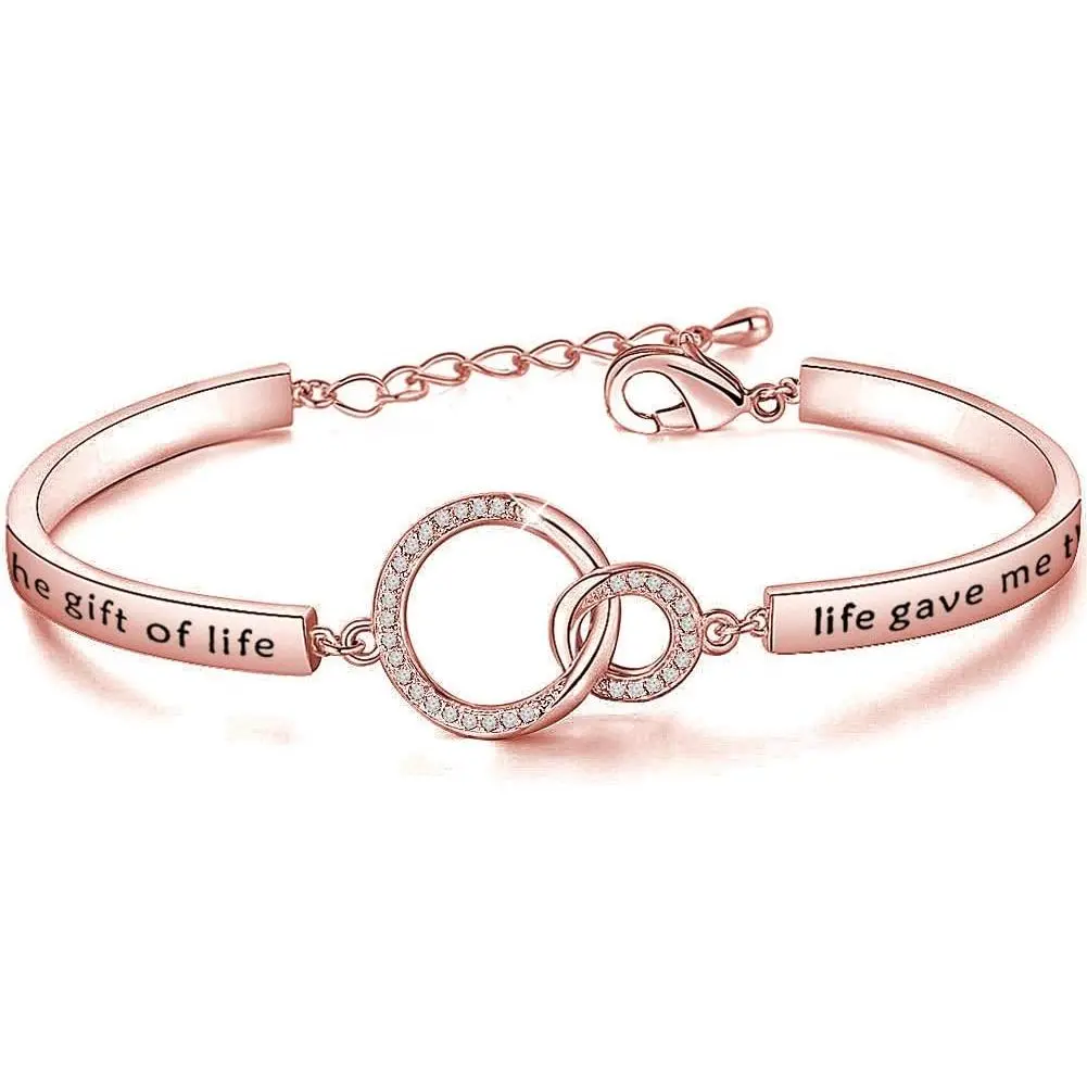 Stepdaguther Bracelet Step Daughter Gifts for Daughter in Law Stepdaughter Wedding Gifts I Didn't Give You the  of Life Life Gave Me the  of You