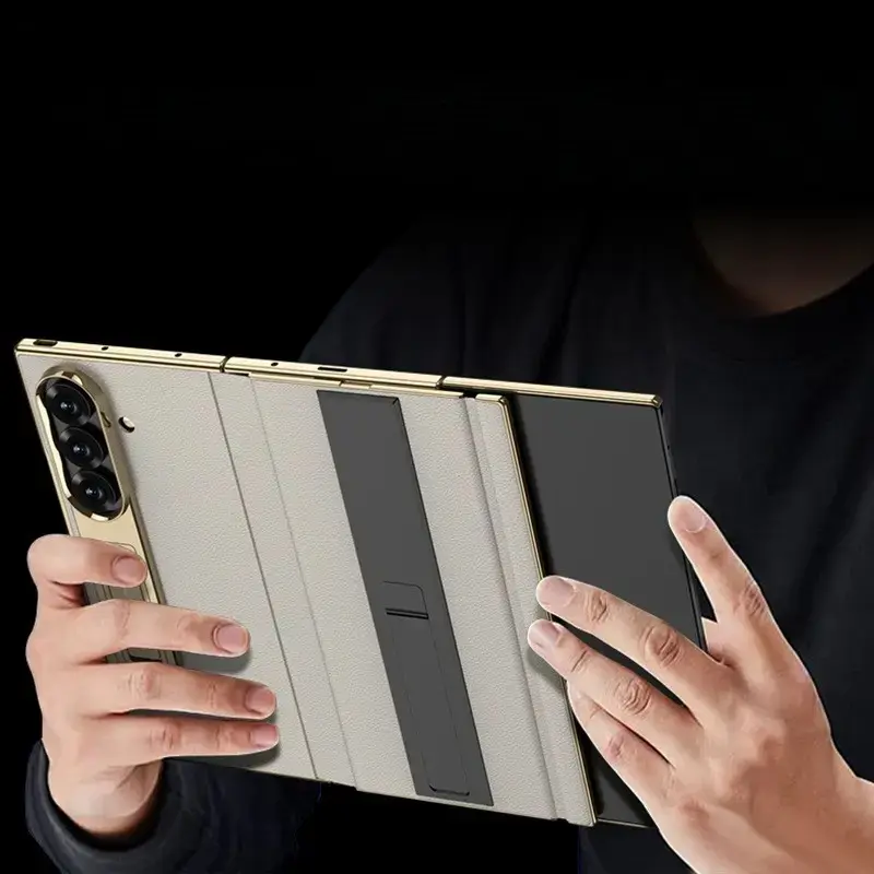 Compatible with Z-Tri-Fold Folding cover with full coverage protection and built-in stand phone case -HNTK010
