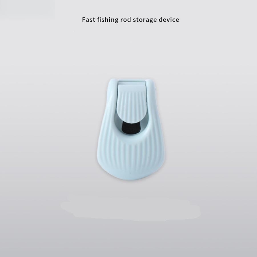 Multifunctional fishing rod holder, convenient fishing rod clamp, protective cover, adjustable fixing clamp, universal fishing gear organizer