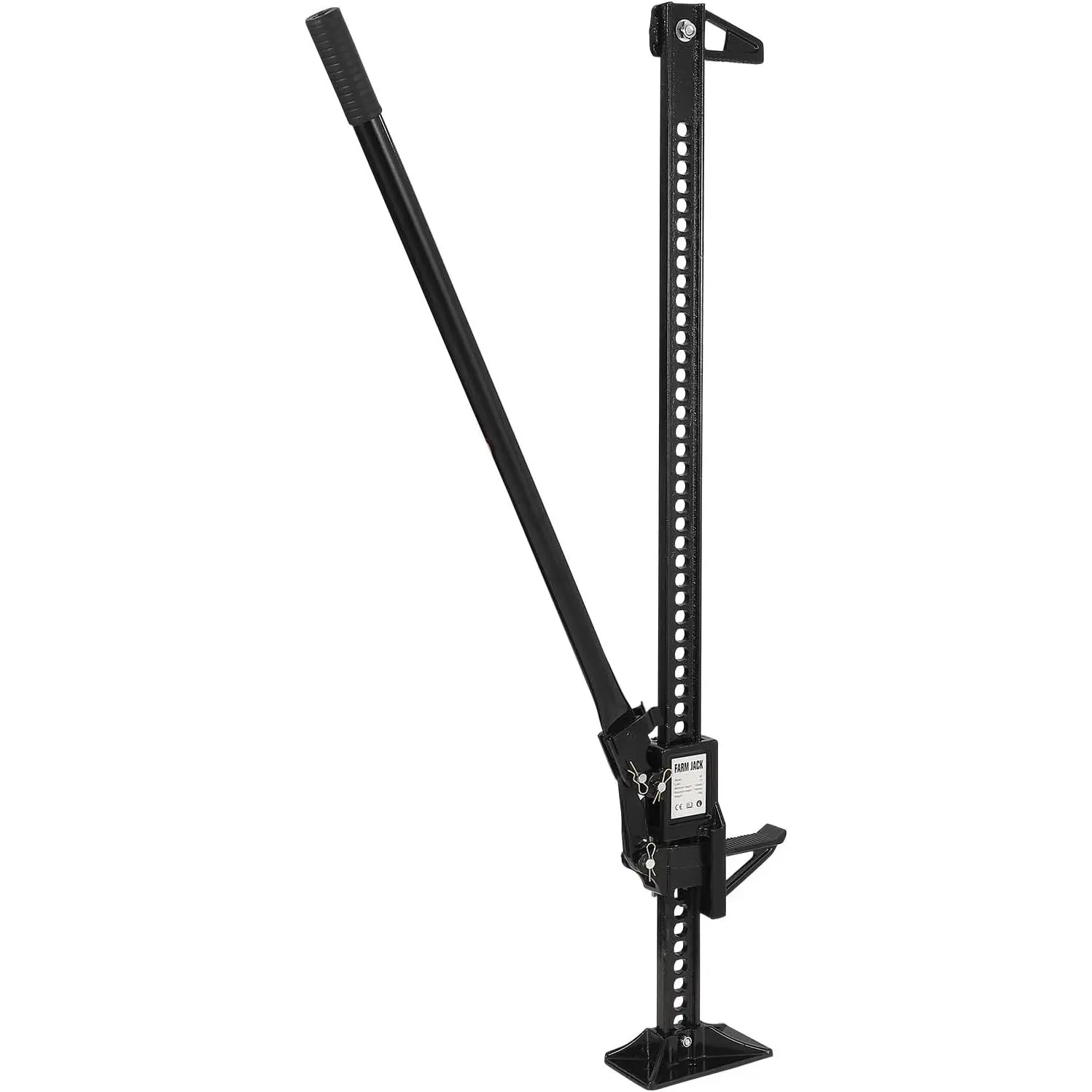 Heavy Duty 33/48/60 in Farm Jack - 3/3.2 T (6600/7000 LBS) Capacity High Lift Jack Steel Off-Road Lift - Ratcheting Utility Jack for Tractor, Truck, SUV & Bumper Lift,Red/Blue/Black