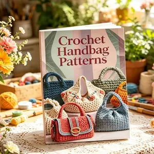 Beginner Crochet Bag Pattern, Step-By-Step Tutorial for Handmade Bags, Ideal Gift for Crochet Enthusiasts, Perfect for Newbies and Crafters, Crochet Patterns