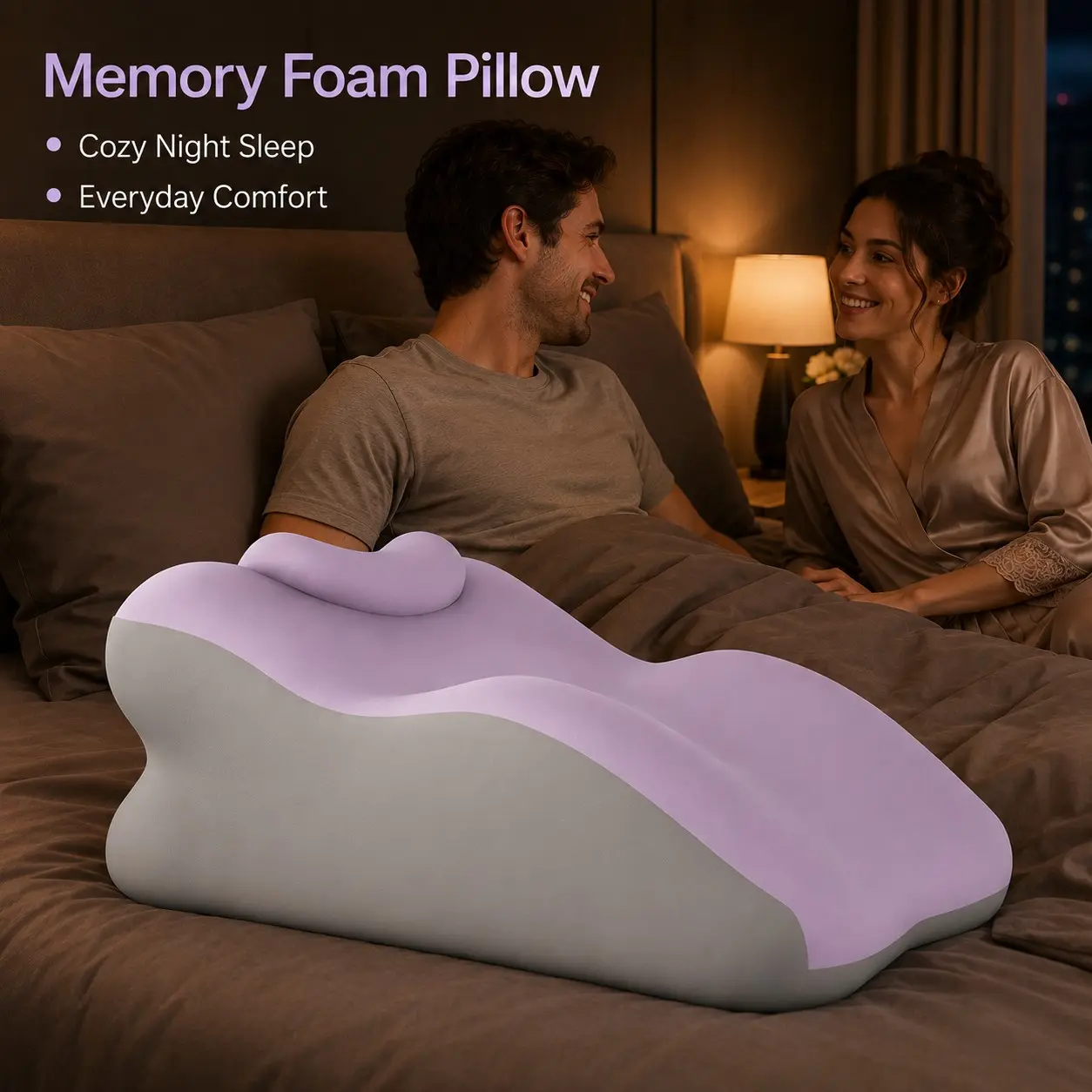 Double-Sided Cushion with Pillow, Multi-Scene Design, Washable Cover, Durable Polyurethane Material, Ideal for Bedroom & Living Room
