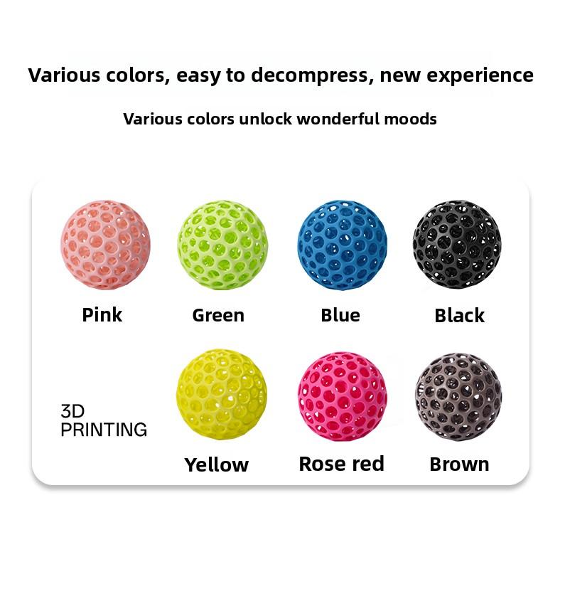 Wankeke Peak 3D Printing - A Therapeutic Stress-Relief Ball