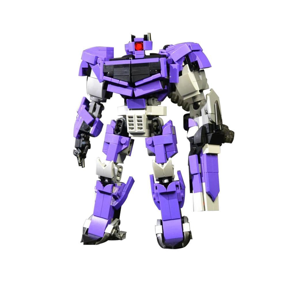 Movie Mecha Series Impact Technology Robot Blocks Creative Educational Children's Building Blocks Children's Toys Birthday Gift
