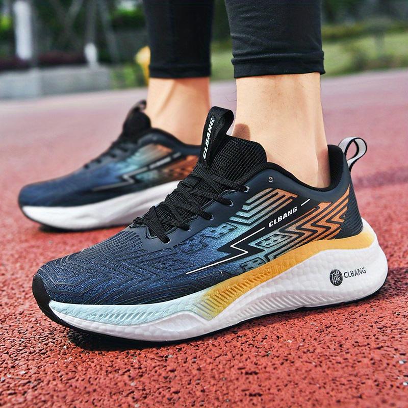 UYCEKK Men'S Breathable Mesh Basketball Shoes - Neon Colorway, Shock-Absorbing Cushioning, Non-Slip Rubber Sole for Indoor/Outdoor Training & Running, Low-Top Lace-Up Design with Fabric Lining, Basketball Gear, Athletic Footwear, Modern Sneakers, Durable