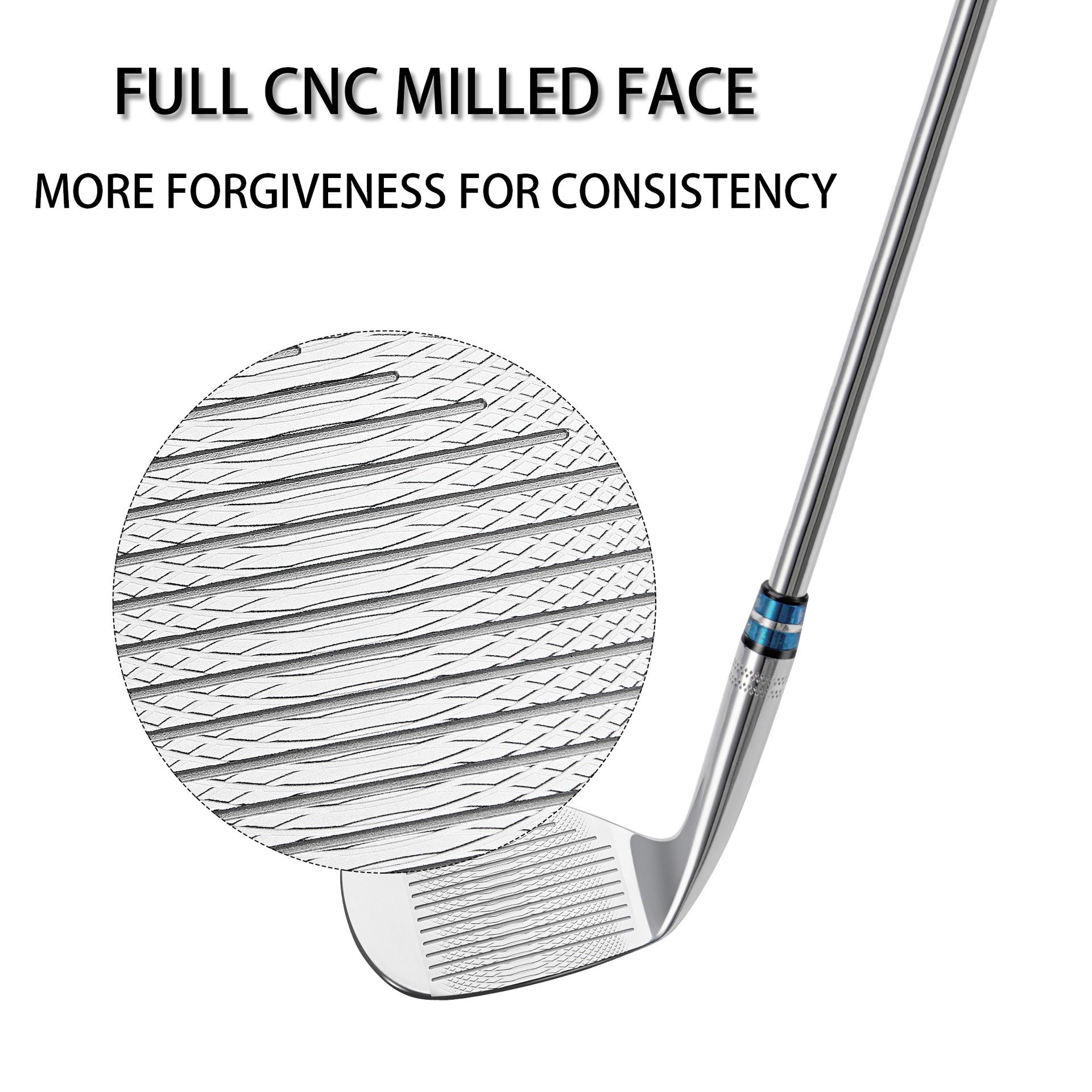 Golf Sand Wedge - 52°/56°/60° Steel-Shafted Golf Iron
