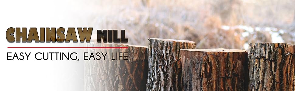 Portable Sawmill 48 Inch Chainsaw Mill Planking Milling 14"-48" Guide Bar Lumber Sawmill Aluminum Steel Heavy Duty Power Tools Tool Box