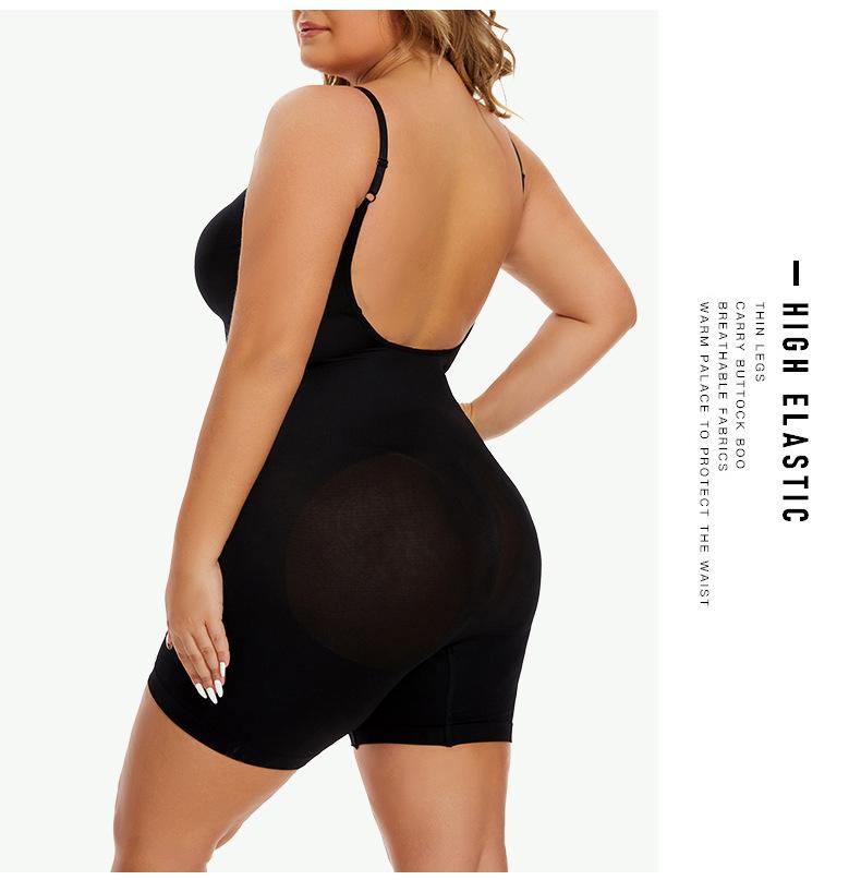 Vela Studio Women's Plus Size Seamless Shapewear with Straps and Flat Angles, Enhances and Lifts to Maintain a Good Figure