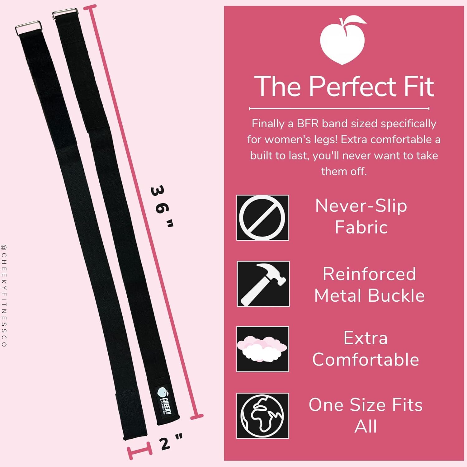 BFR Booty Bands for Women -  Flow Occlusion Straps for  and  Restriction