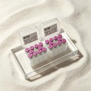 RT20 Peptide Freeze-Dried Powder Set (1 Box / 10 Vials) — FDA Registered, Gentle Skin Care