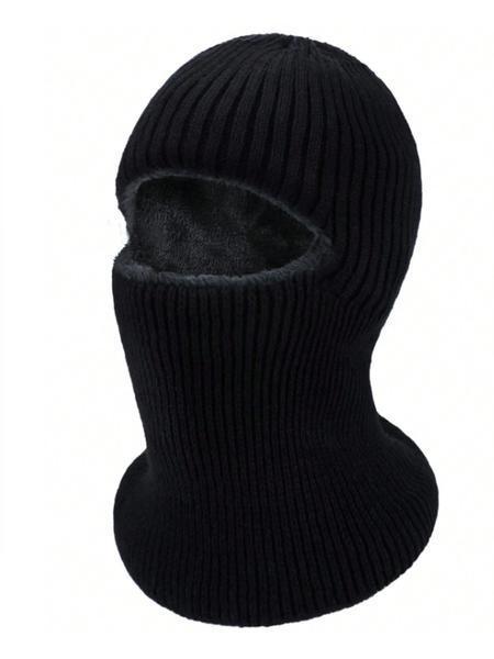 Men's Thermal Ski Mask Winter Knitted Balaclava Windproof Full Face & Neck Protection Soft Imitation Cashmere Ideal for Outdoor Sports Cold Weather Sun Protection