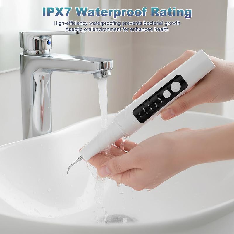 Rechargable Oral Plaque/Tartar Remover for Teeth, Oral Care, Teeth Cleaning Kit with LED Light & 5 Adjustable Modes Dental Scaler Oral Care, For Adults and Youth, Pets Rechargable Oral Plaque/Tartar Remover for Teeth, Oral Care, Teeth Cleaning Kit with LED Light & 5 Adjustable Modes Dental Scaler Oral Care, For Adults and Youth, Pets