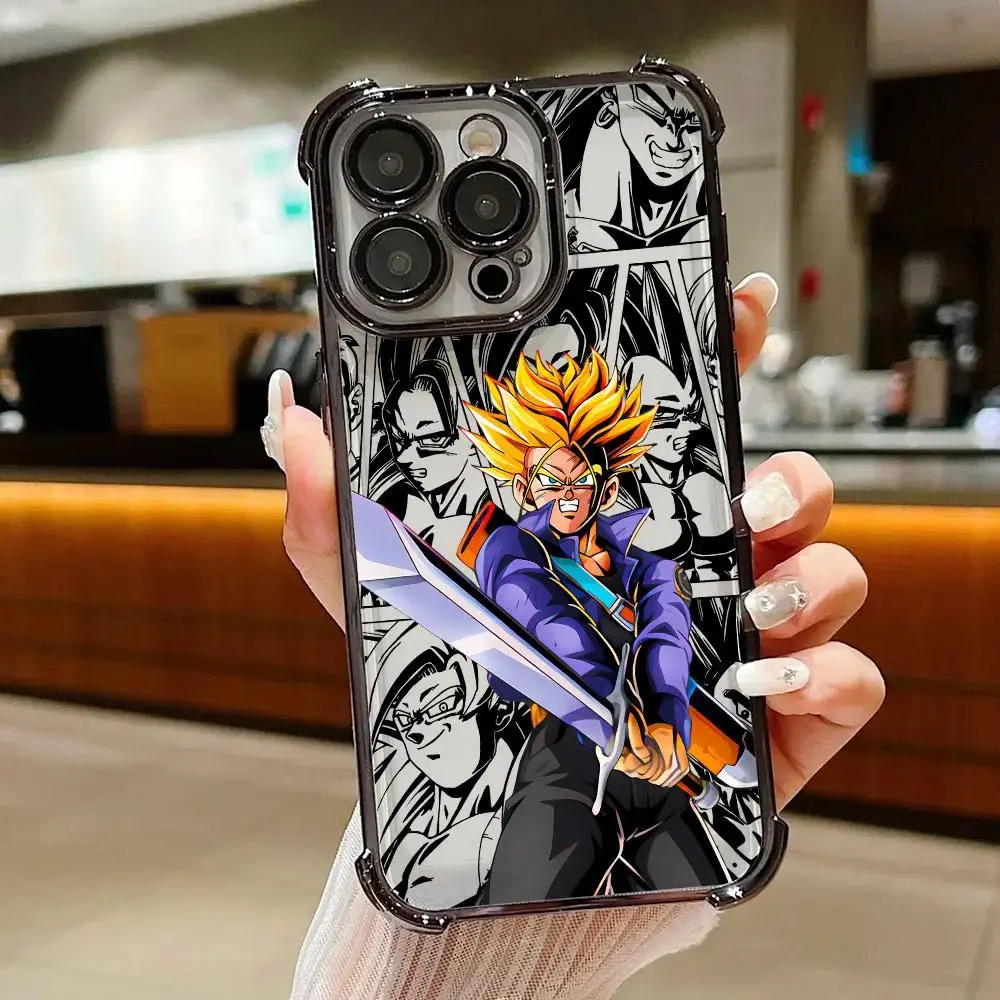 D-Dragons Balls GT Gokus Trunks Vegetas Case For iPhone 17 Air 16 15 14 13 12 11 Pro Max Plus