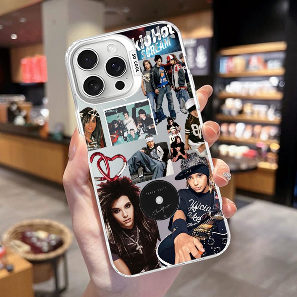 Singer Tom Bill Kaulitz Tokio Hotel Phone Case For iPhone17 16 15 14 13 12 11 Pro Max X XR XSMAX Matte Shockproof Back Cover