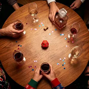 Fun Game Dice, Interactive Gift Exchange, Simple Rules, Ideal for Family Gatherings, Company Events, Christmas Parties, Group Activities