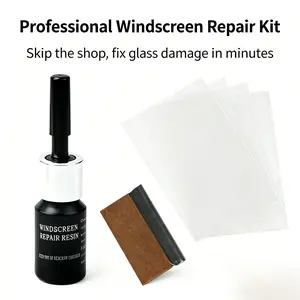 Glass Repair Fluid - Quick Drying, Nano Liquid Fills Cracks, Effectively Repairs Glass Cracks, Lenses, Car Windshields, Glass Doors, and Other Glass Products, Quick Repair Emergency response for minor external screen cracking on mobile phone screen