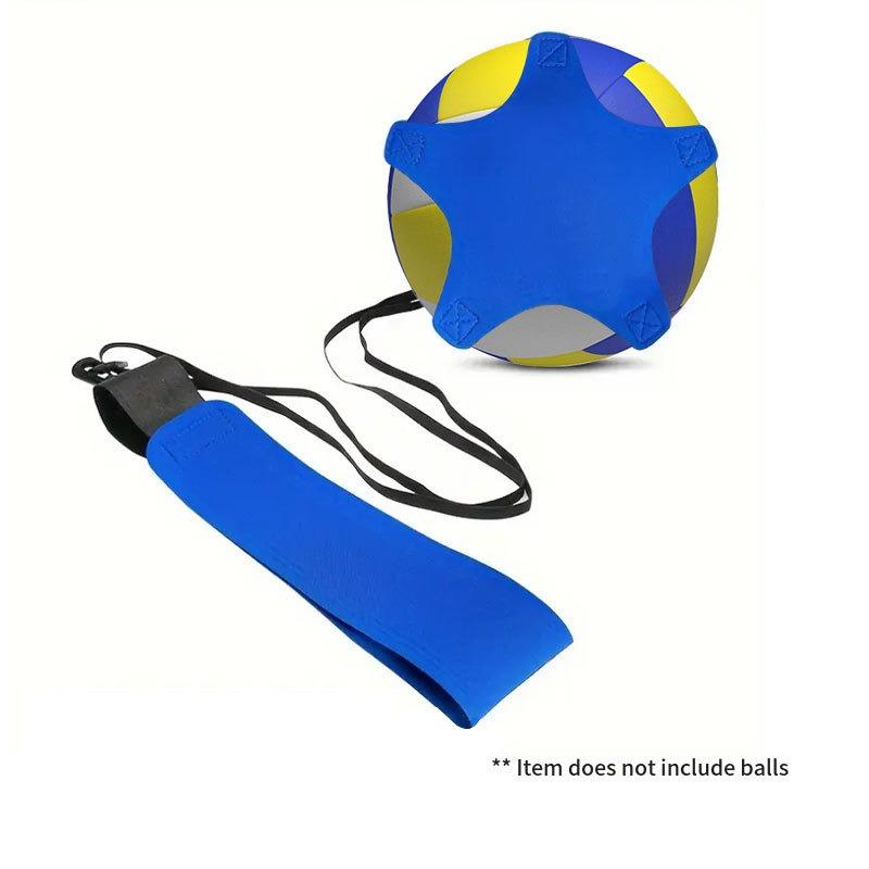 Volleyball Rebound Belt Trainer Elastic Cords Solo Practice for Serves Spiking Defense Indoor Beach Training