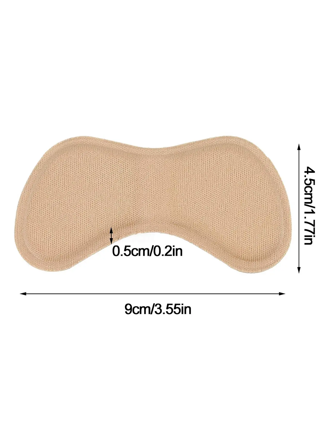 5 Pairs Anti-slip Soft Heel Cushion Walking, Heel Protector, Heel Cover Patches, Shoe Stickers, Shoe Accessories, Footwear, Heel Pads For Shoes