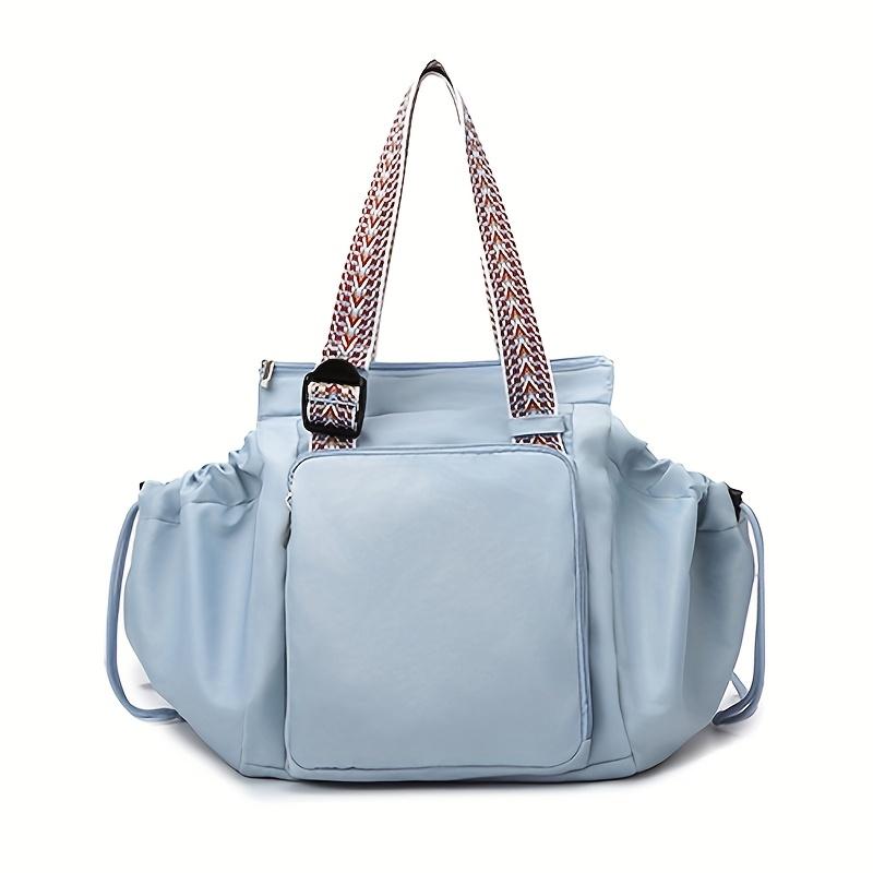 1pc Large Capacity Multi-Functional Drawstring Backpack - Heavy-Duty Gym Bag with Zipper Closure, Spacious Main Compartment & Multiple Pockets, Men, Students, Travel, Work - - Ideal For School, Shopping, Business Trips - Durable & Easy-clean Design