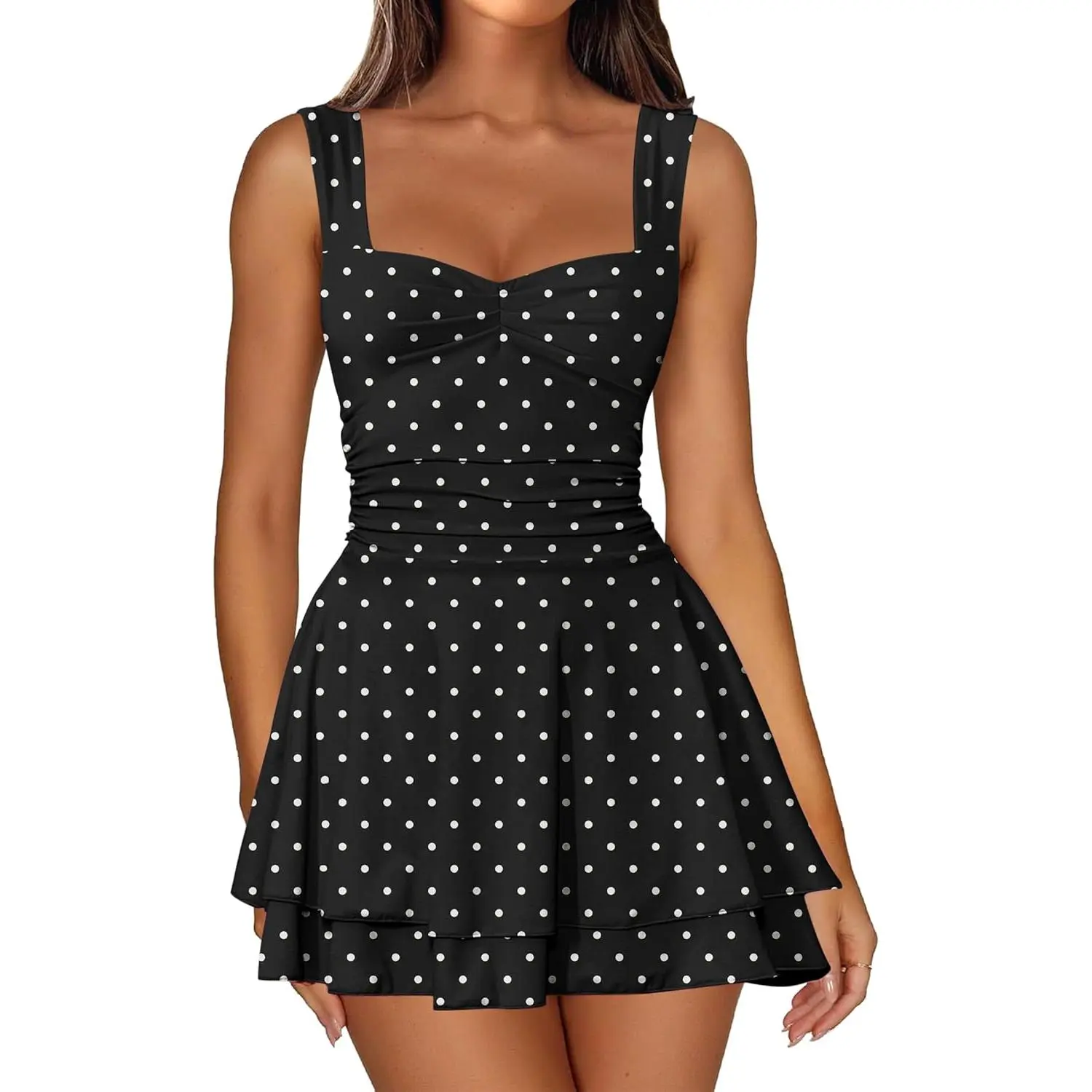 Black Polka Dot