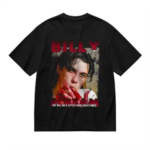 Nice Ghostface Billy Graphic Tee for Men & Women - Ultra-Soft Cotton, Breathable Crew Neck T-Shirt Perfect for Casual Wear, Beach, Parties & Sports Unique Gift Idea - T Shirt
