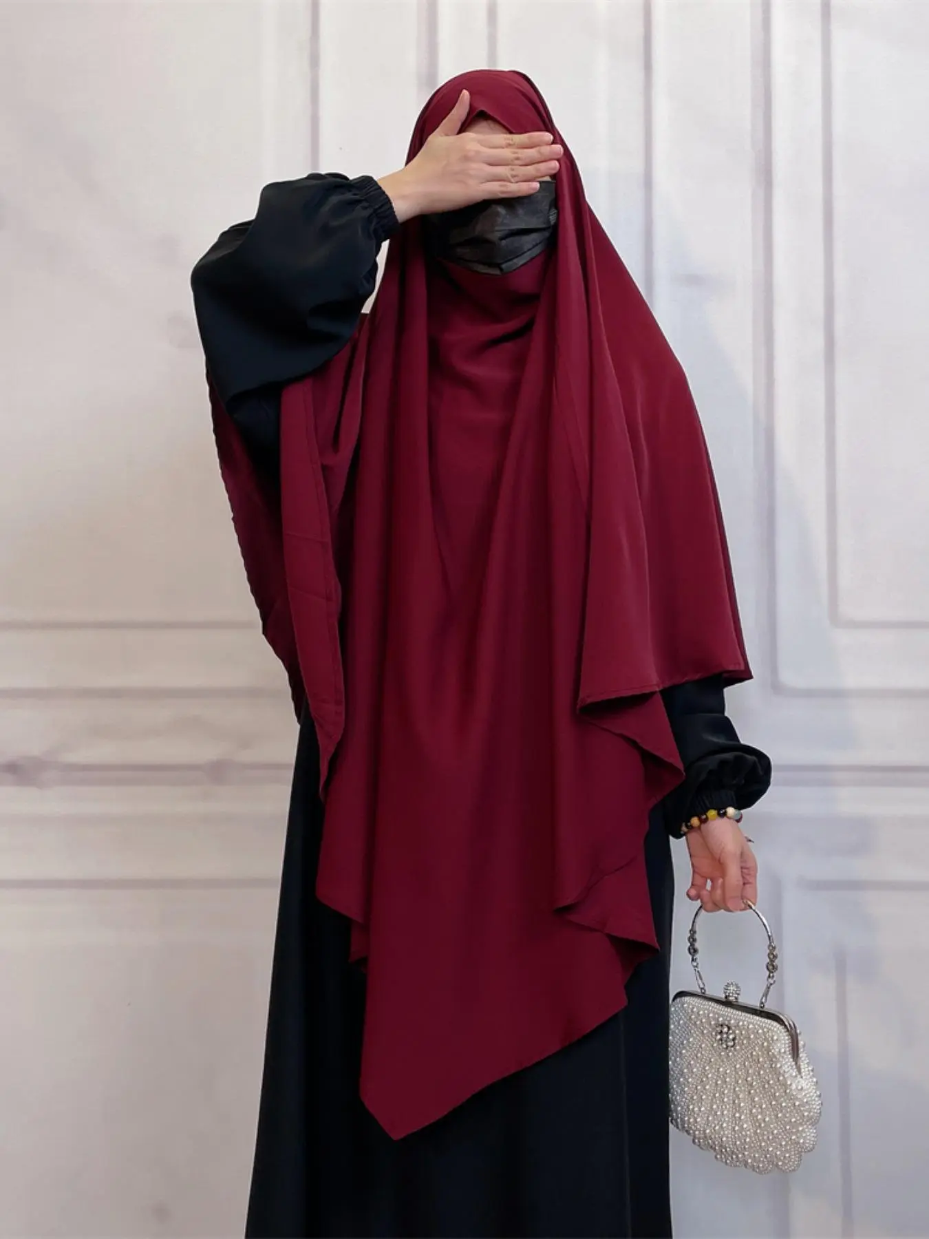 Nida Khimar Scarves Hote Sale Muslim Fashionable Modesty Hijab Fashion Casual