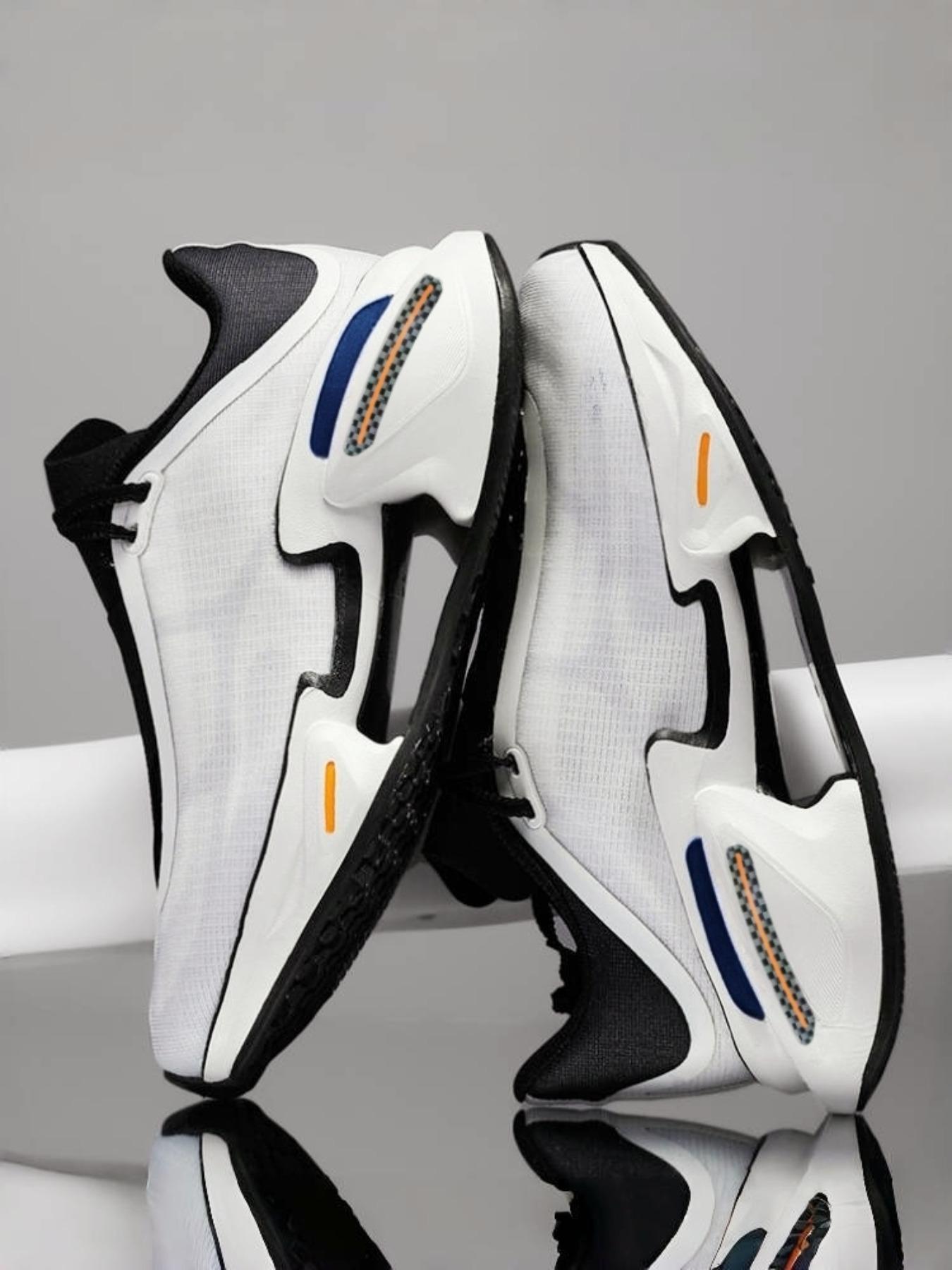 Unisex Street Style Ombre Design Running Shoes, Casual Sporty Breathable Comfortable Sneakers, Fashionable Sports Shoes for Daily Wear, Sports Athletic Shoes, Closed