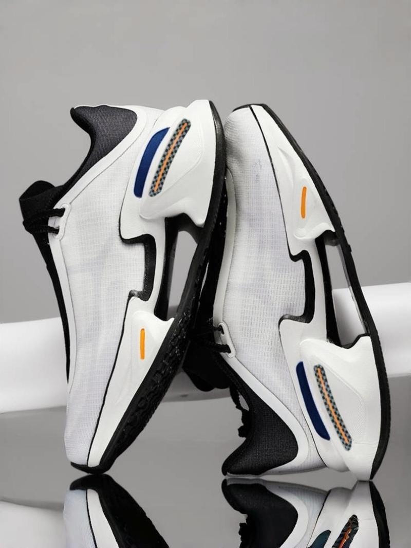 Unisex Street Style Ombre Design Running Shoes, Casual Sporty Breathable Comfortable Sneakers, Fashionable Sports Shoes for Daily Wear, Sports Athletic Shoes, Closed