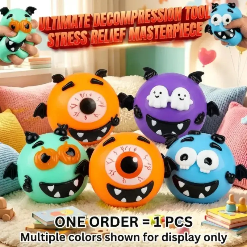 Cute Dog Face Transforming Soft Gel Halloween Toy, Slow Rebound Stress Relief Toy, Sensory Relaxation Gift for Kids and Adults, Birthday Party Favor