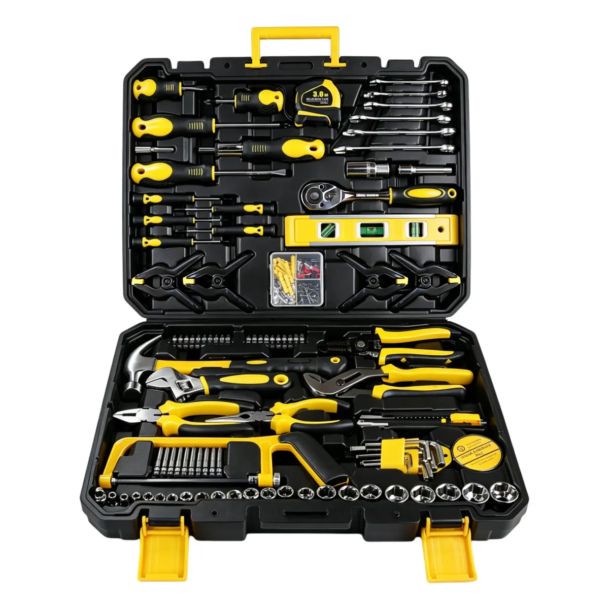 Aobtkel 266-Piece Mechanics Tool Set with Durable Storage Case – Heavy Duty Hand Tool Kit for Home Repair, Garage, Car, Truck, DIY & Workshop – Includes Ratcheting Screwdriver, Combination Wrenches, Sockets,