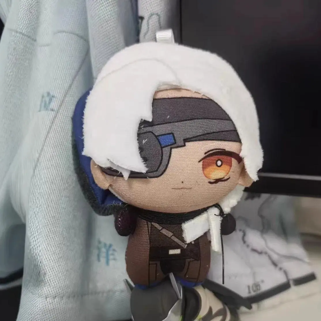 Overwatch Kiriko Venture Plush Keychain 10cm Cute Stuffed Doll Soft Anime Game Character Pendant Collectible Gift For Fans Kids
