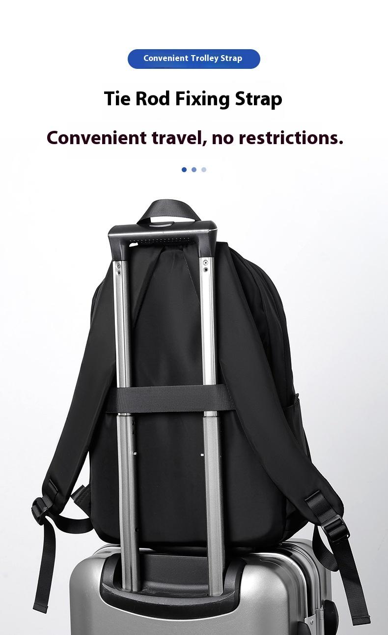 Men’s Lightweight Business Laptop Backpack – Large Capacity Travel Work Bag , Water-Resistant Durable Fabric, Multi-Compartment Design for Office, College, and Everyday Use