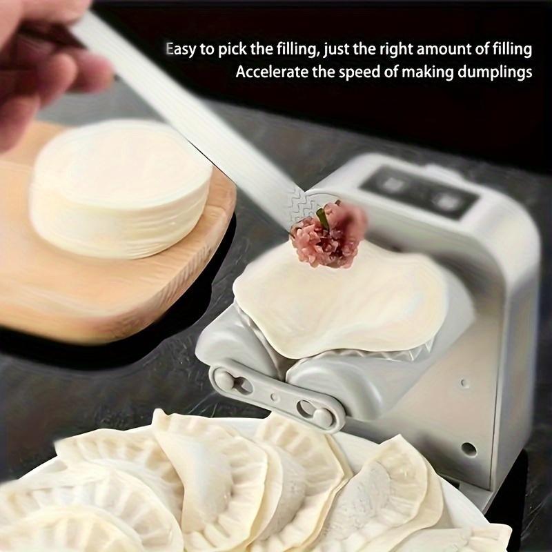 1 Unit, Electric Dumpling Maker, 2023 Latest Rechargeable Automatic Dumpling Machine, Home Electric Dumpling Mold, Capable of Producing 1500 Dumplings on a Full Charge, Compact Appliances, Kitchen Tools