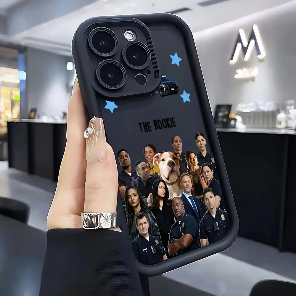 Funny The R-Rookie Phone Case Compatible For iPhone 17 Pro MAX Air 16 15 14 13 12 11 Pro MAX, Featuring a Soft TPU Back for Drop Protection, Tv Show Merchandise, Daily Use, New Year's Day‌ gift
