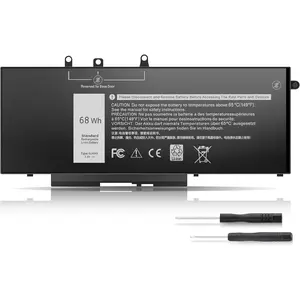 New 68Wh Laptop Battery Replacement for Dell Latitude 5490 5480 5580 5590 5280 5288 5488 5591 5491 5495 E5480 E5580 E5490 E5590 Precision 15 3520 3530 Series Fits GD1JP DY9NT 5YHR4 451-BBZG 7.6V