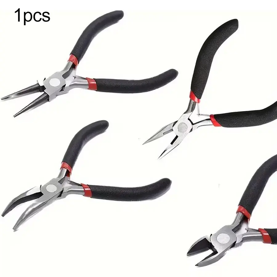 Professional Jewelry Plier Set, Multi-Function Precision Tools, Includes Diagonal Cutters, Round Nose, Pointed Nose, Bent Nose, Ideal for Crafters, Pliers For Jewelry Making