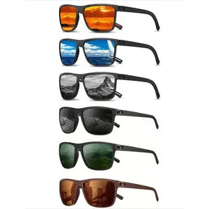 Unisex Polarized Sunglasses for Men & Women, Trendy Sporty UV400 Tinted Lens Shades, Lightweight Driving Sunglasses, Outdoor Fishing Cycling Hiking Eyewear, Casual Travel Beach Fashion Accessories, Sunglasses For Women, Men's Sunglasses
