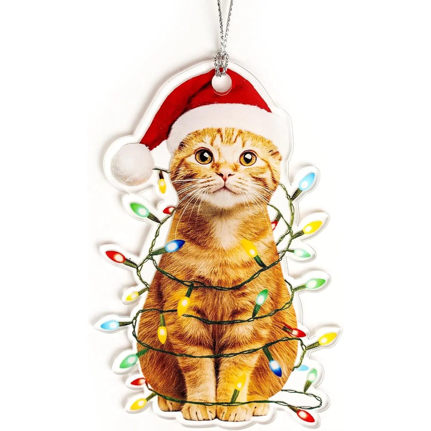 Cute Orange  Christmas Ornaments 2026, Light  Gifts for Women Men, Crazy Lady Owner,  Lover Gifts,  Holiday Ornaments for Christmas Decorations,  Tree Decor