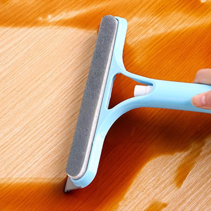 3 in 1 Window Cleaning Scraper, Window Squeegee, Easy To Clean Glass Scraper with Spray Bottle, Multi-function Window Cleaning Tool, Household Items 3 in 1 Window Cleaning Scraper, Window Squeegee, Easy To Clean Glass Scraper with Spray Bottle, Multi-function Window Cleaning Tool, Household Items
